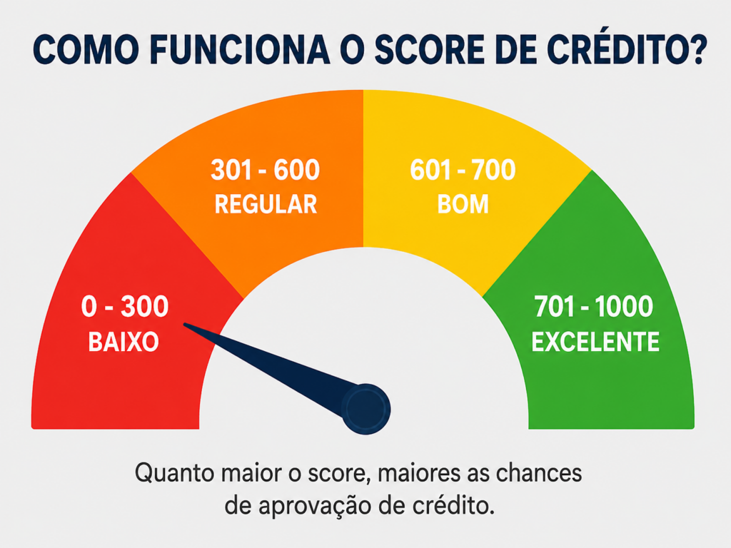 cartão de crédito com score baixo