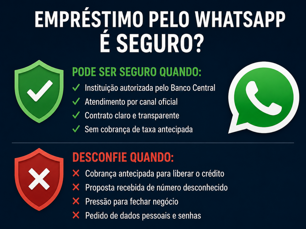 empréstimo pelo whatsapp