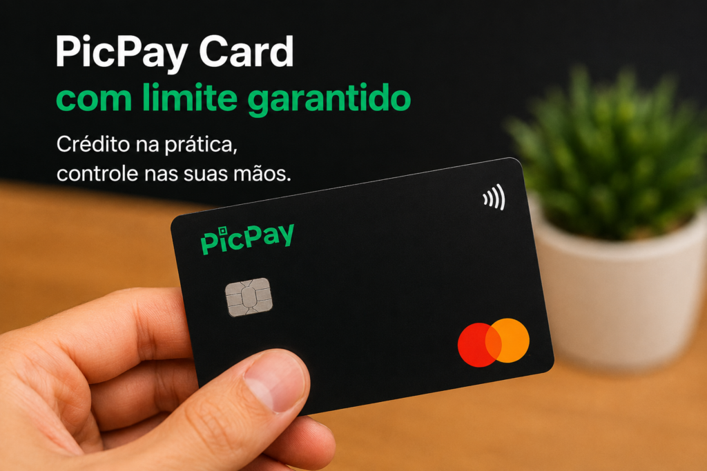 como funciona o cartão picpay com limite garantido