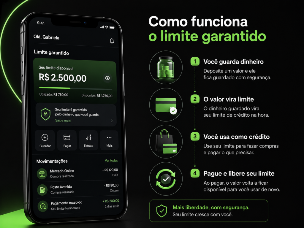 picpay limite garantido